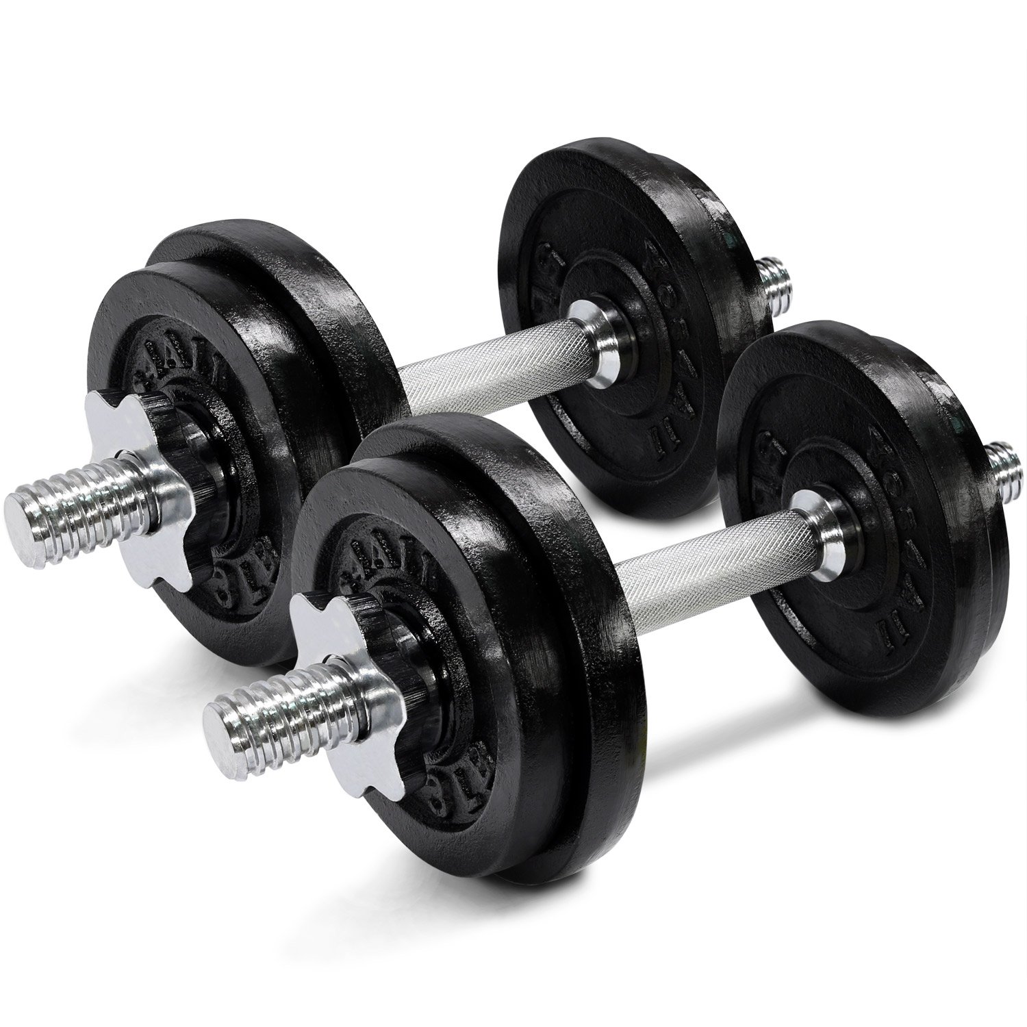 Yes4All Cast Iron Adjustable Dumbbells