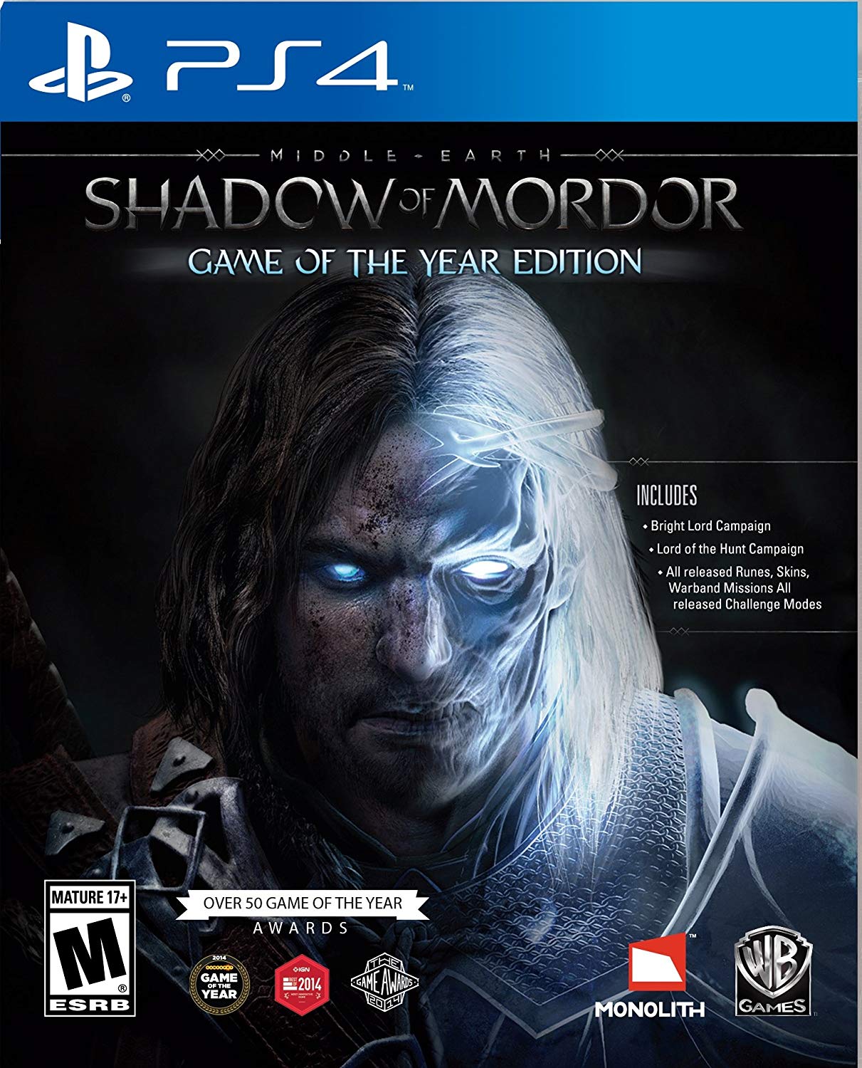 Warner Brothers Middle Earth: Shadow of Mordor