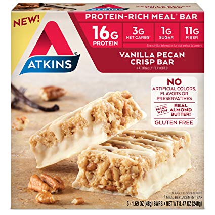Atkins Protein-Rich Gluten Free Meal Bar
