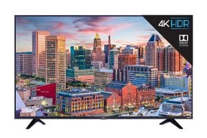 TCL Wide Color 4K UHD Roku Smart TV, 55-Inch