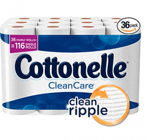 Cottonelle Unscented Toilet Paper, 36-Rolls