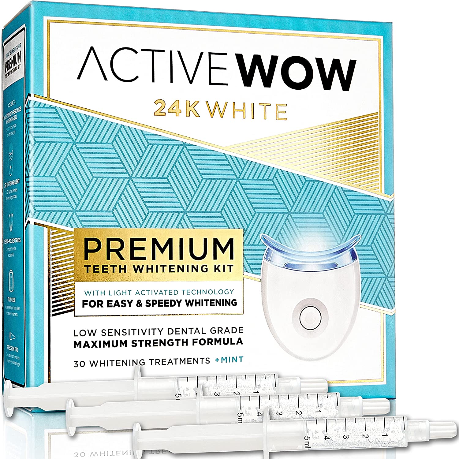 Active Wow Premium Teeth Whitener Kit