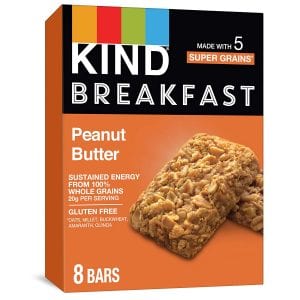 KIND Breakfast Whole Grain Meal Replacement Bars