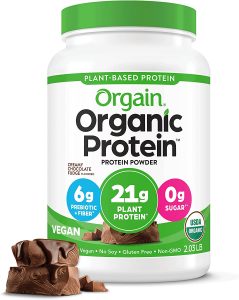 Orgain Kosher Sugar Free Organic Protein