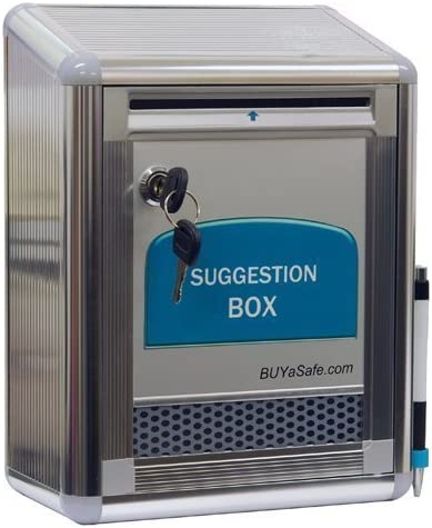 BUYaSafe Built-In Storage Drop Box Fireproof Safe