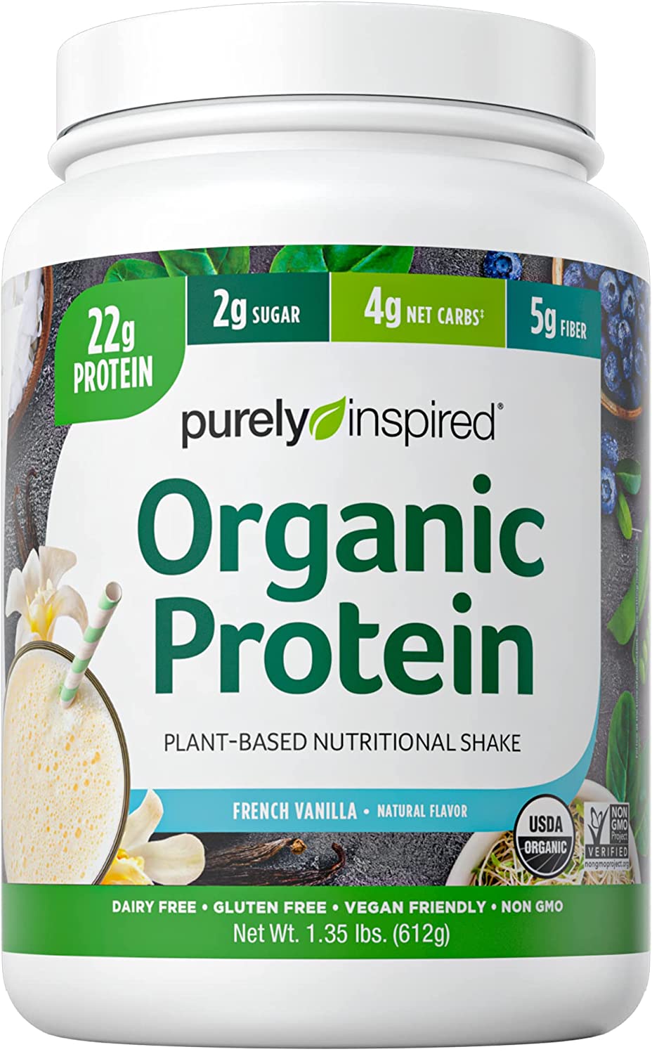 Purely Inspired Dairy Free Powder Organic Protein