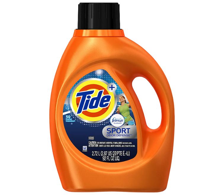 Tide Plus Sport Brightening Laundry Detergent