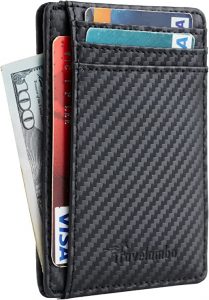 Travelambo Handmade Pocket RFID Blocking Wallet