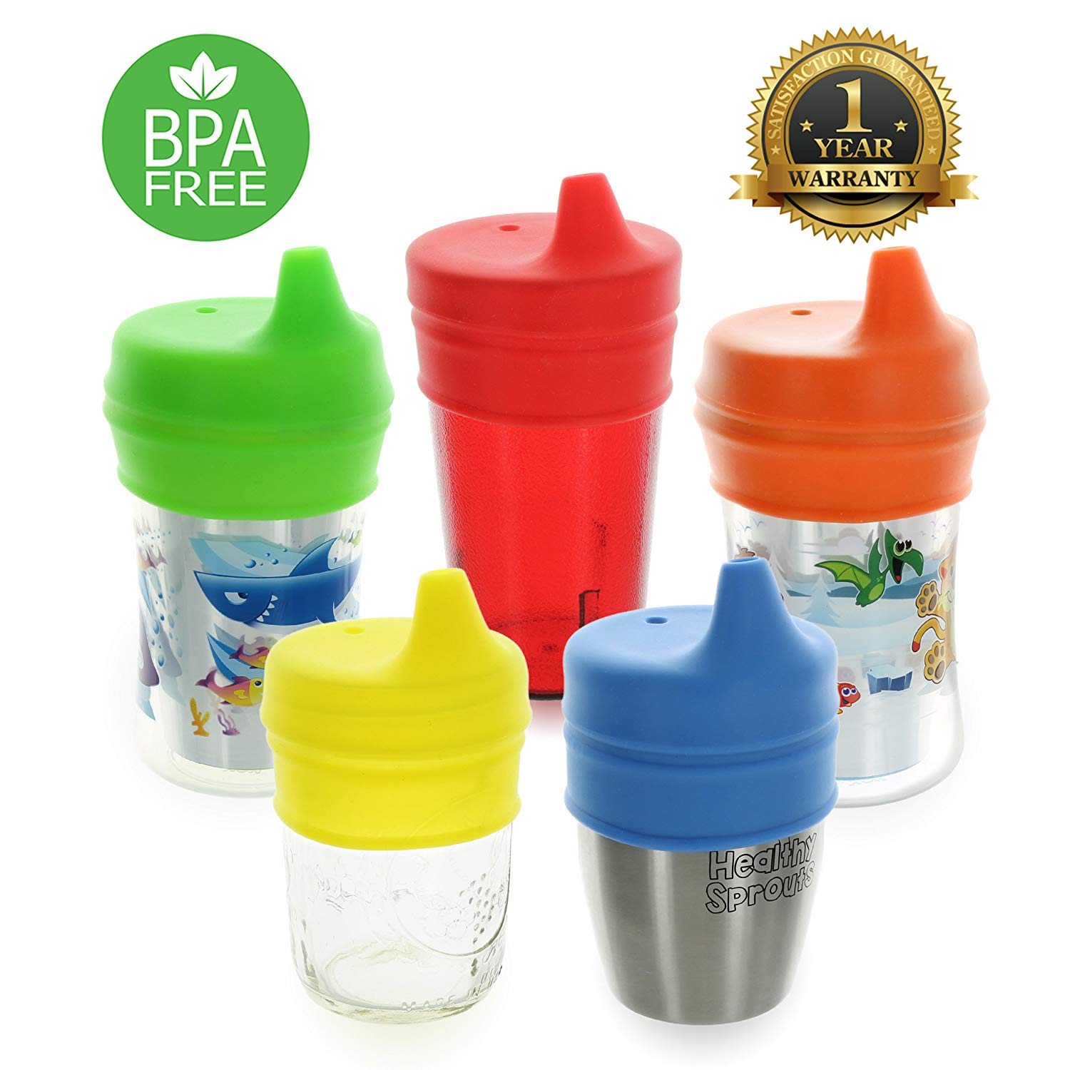 Healthy Sprouts Silicone Sippy Lids