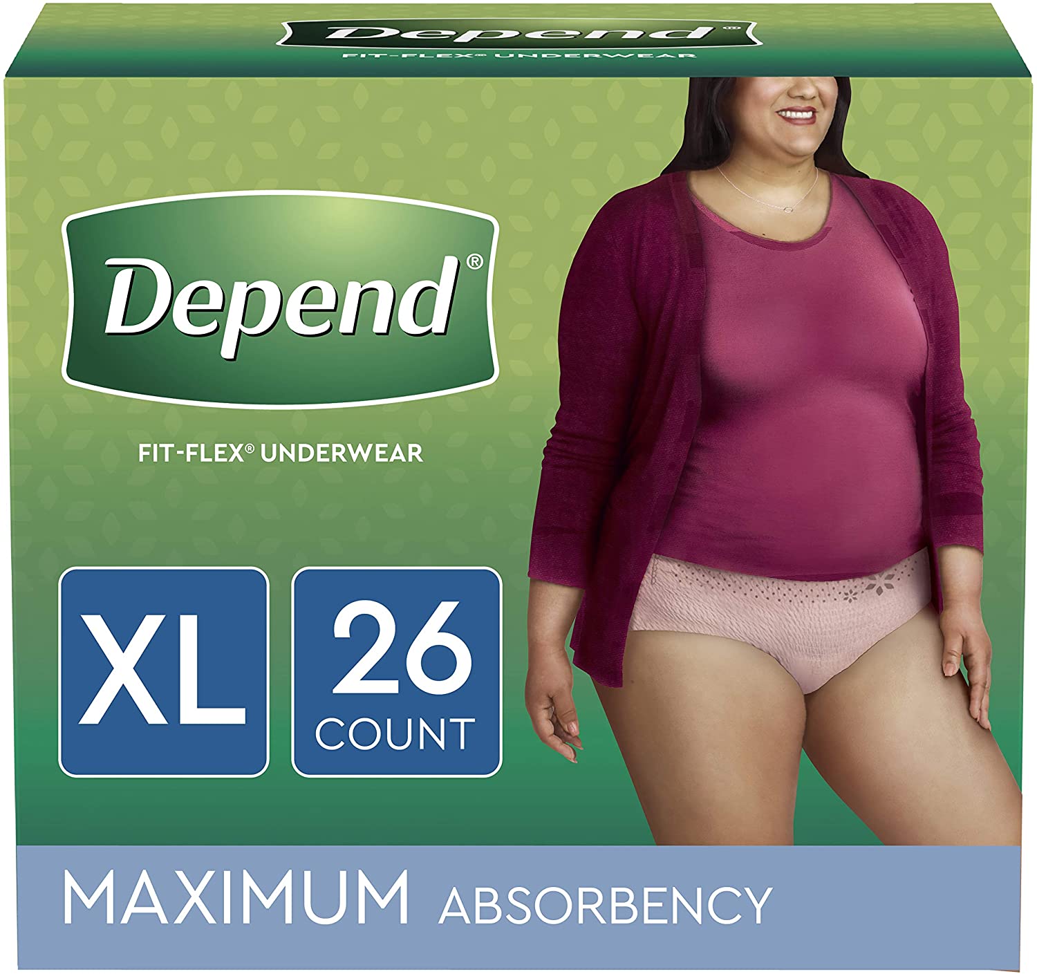 Depend FIT-Flex Incontinence Underwear for Women