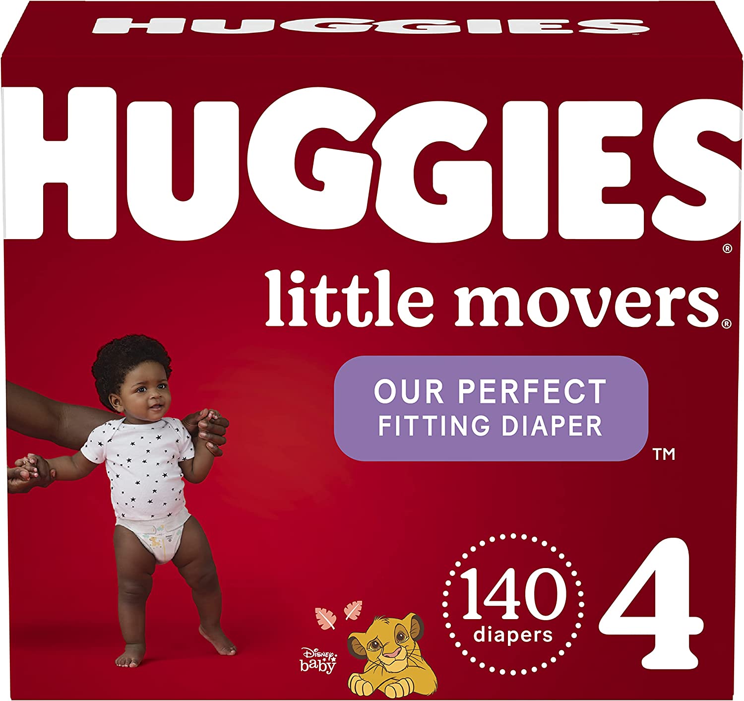 Huggies Little Movers Active Dry Touch Liner Diapers, 70-Count