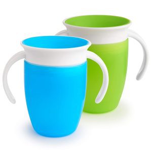 Munchkin Miracle 360 BPA-Free Leakproof Sippy Cup, 2-Pack