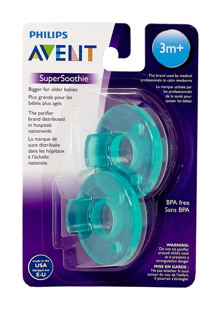 Philips Avent BPA Free Soothie Pacifier, 2-Pack