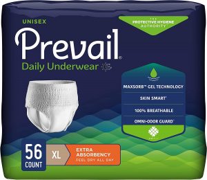 Prevail Skin Smart Breathable Adult Diapers