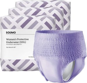 Solimo Cotton Dri-Fit Adult Diapers