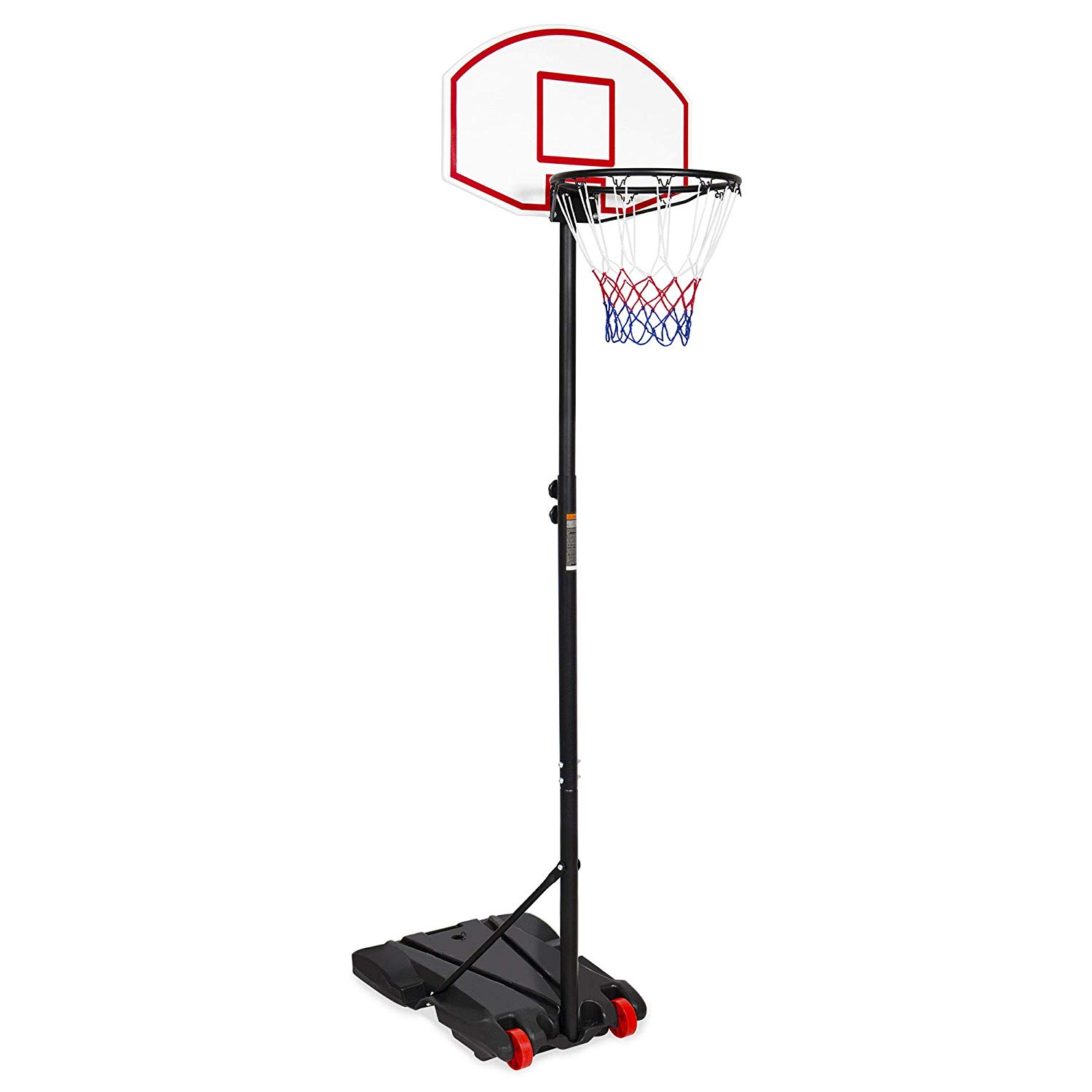 Best Choice Products Kids Portable Height-Adjustable Sports Basketball Hoop