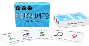 Quickwits Party Card Game