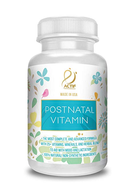 Actif Postnatal Vitamins Lactation Supplement
