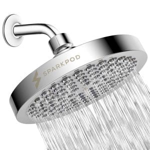 Sparkpod Rust-Proof Easy Clean Rain Showerhead