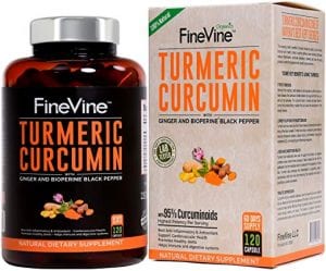 FineVine Turmeric Curcumin