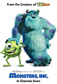 Disney – Pixar Monsters Inc