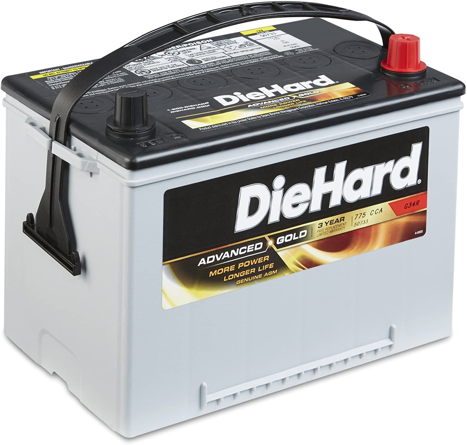 DieHard 38188 Group 34R Lead Acid Car Battery