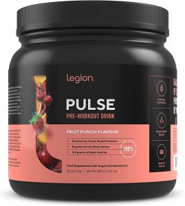 Legion Athletics Pulse Soft Gel Pre-Workout Supplement