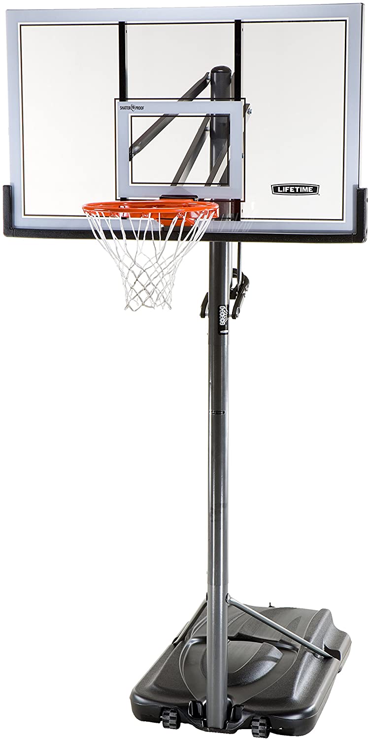 Lifetime Steel-Framed Portable Basketball Hoop
