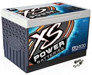 XS Power D3400 M6 Terminal Bolt AGM High Output Car Battery
