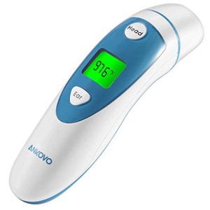 ANKOVO Infrared Forehead Indicator Baby Thermometer
