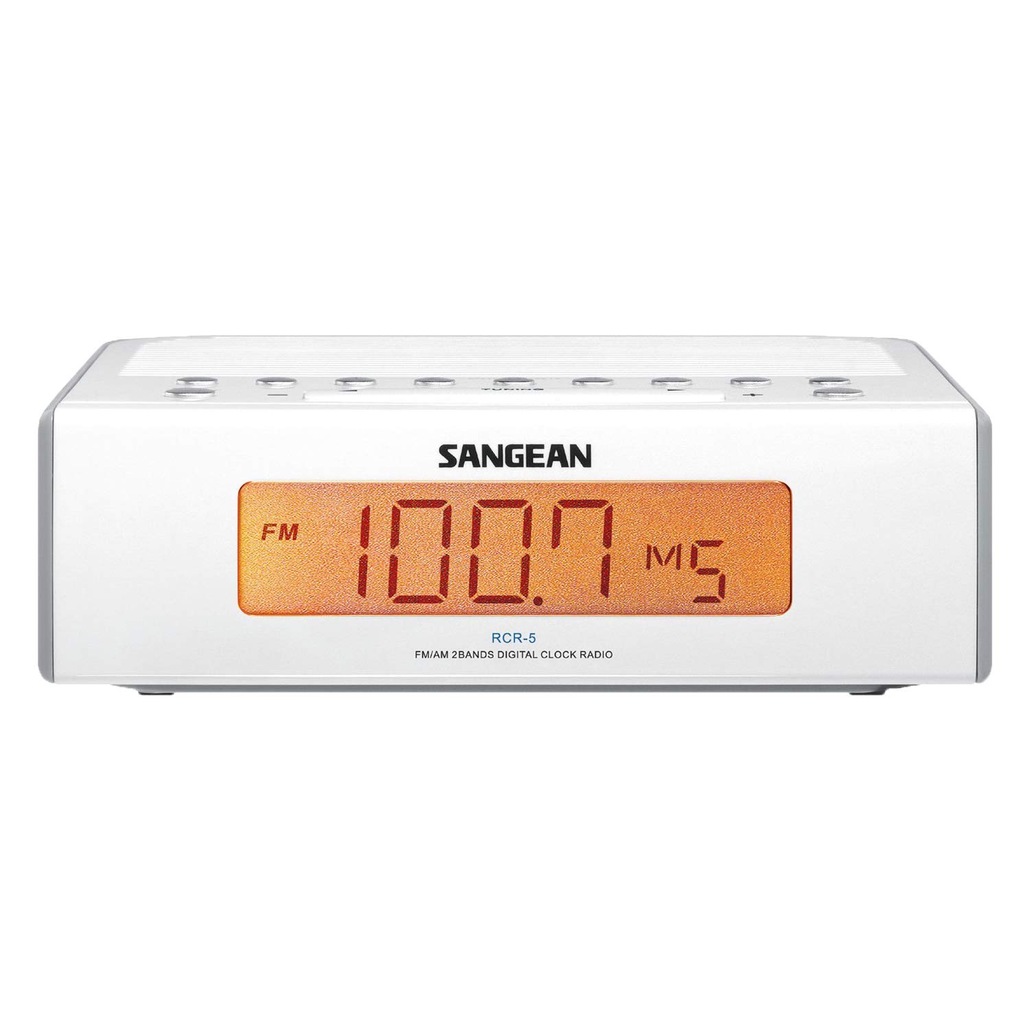 Sangean RCR-5 Digital AM/FM Double Alarm Clock Radio