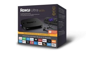 Roku Ultra HD/4K/HDR Streaming Media Player