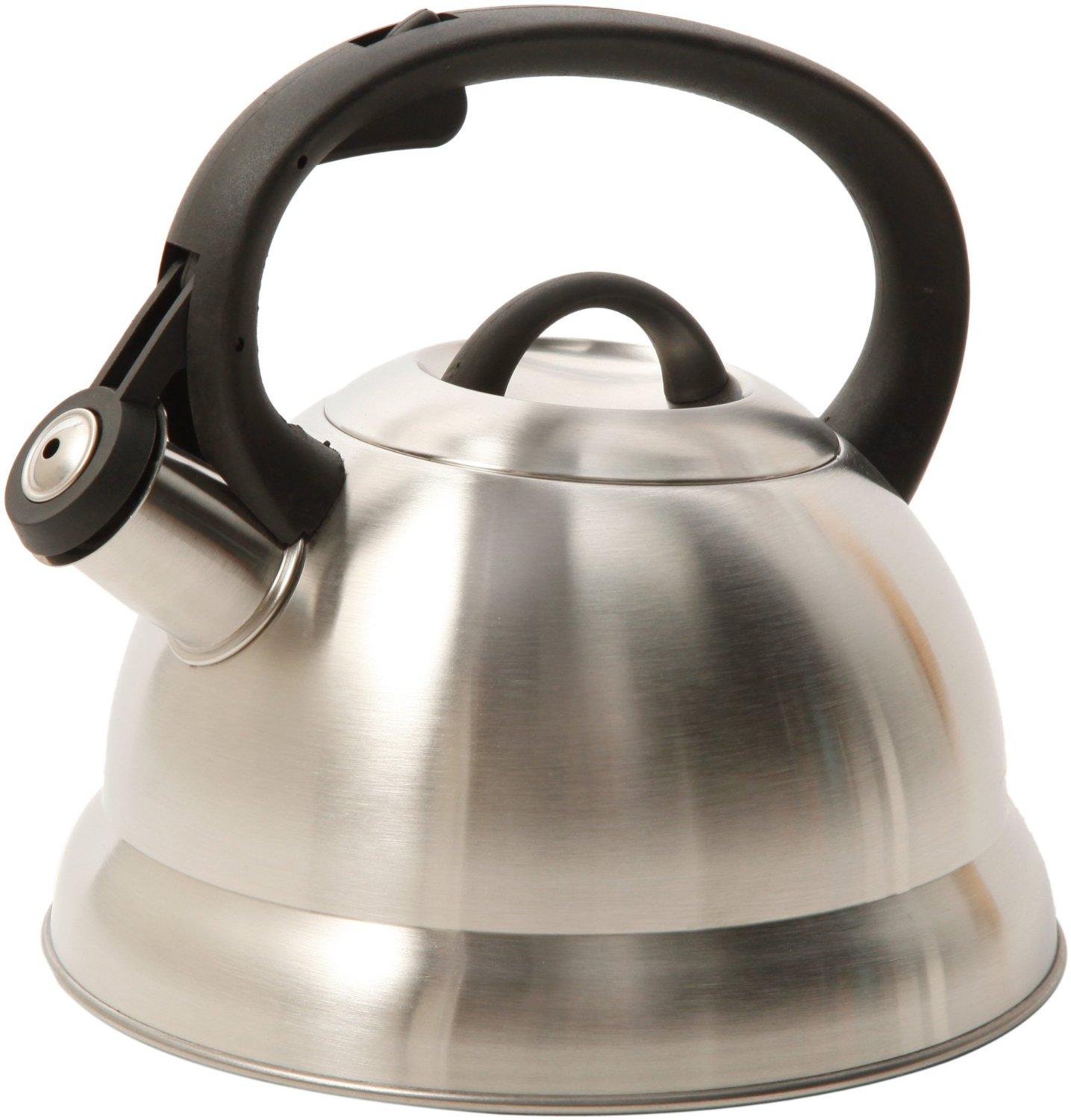 Stainless Steel Teapot Water Kettle stovetop RISTORANTE HOTEL METAL 1000ml 