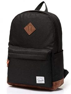 VASCHY Unisex Classic School Backpack