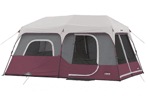 CORE Built-In Electrical Port Family Tent, 9-Person