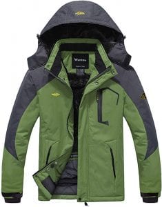 Wantdo Waterproof/Windproof Mountain Jacket