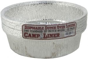 Camp Liner Dutch Oven Disposable Cookware Liners, 12-Pack