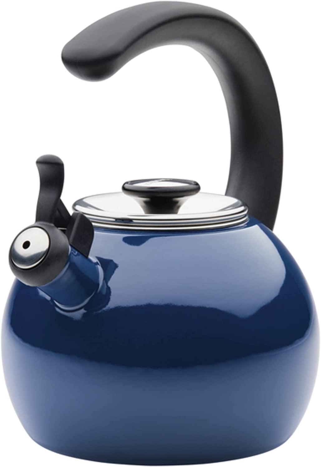 Circulon Long-Lasting Stovetop Tea Pot Kettle, 2-Quart