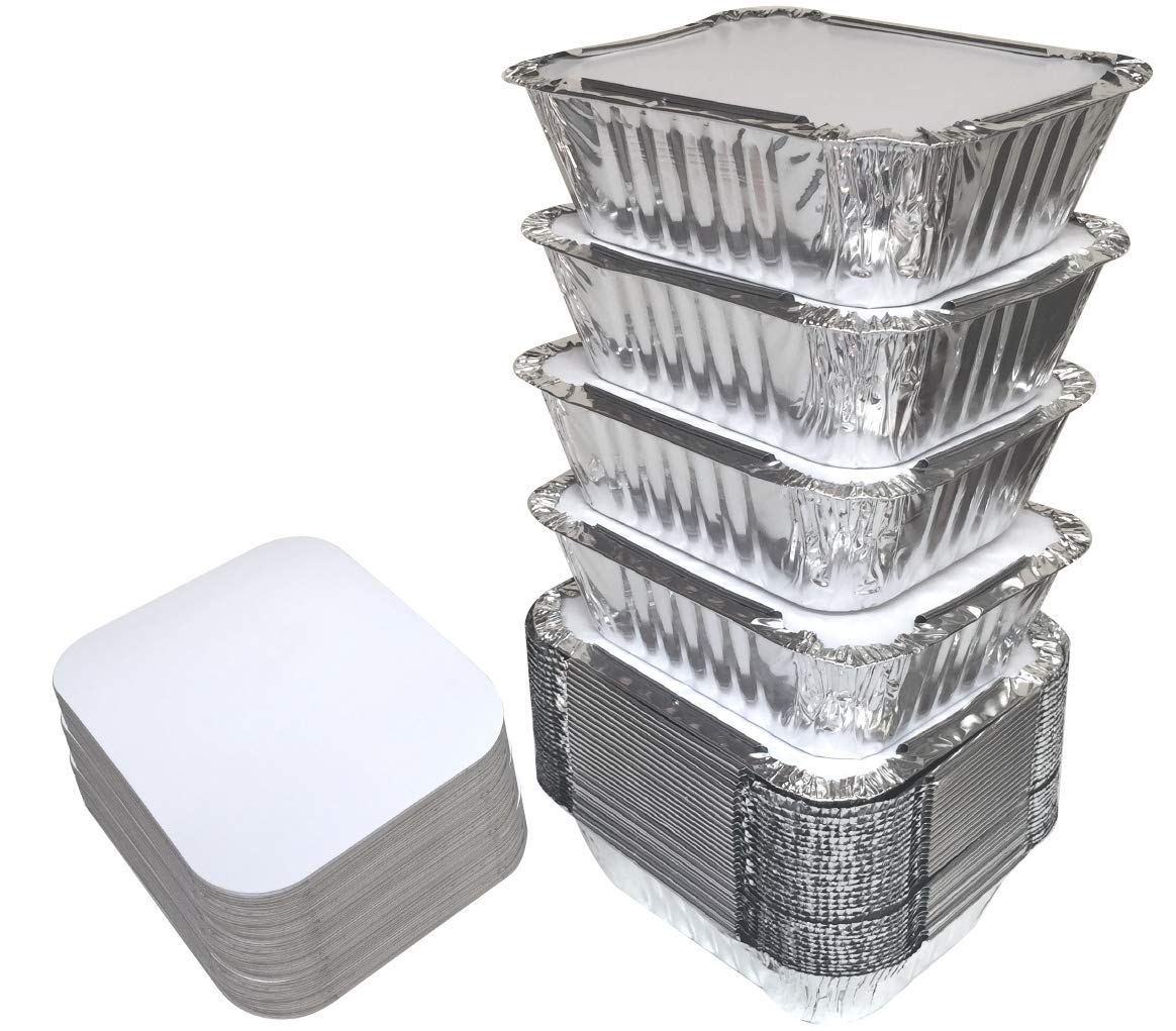 Encapsulated Foil Containers With Lids Disposable ...