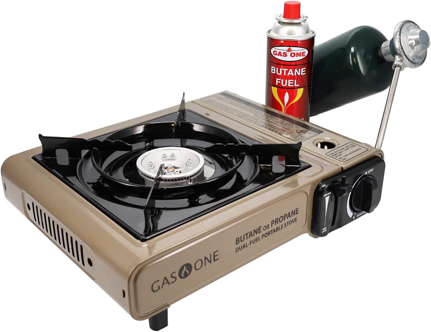 Gas One GS-3400P Automatic Ignition Easy Use Camping Stove