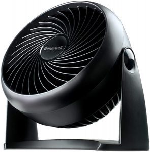 Honeywell TurboForce Pivoting Bedroom Personal Fan