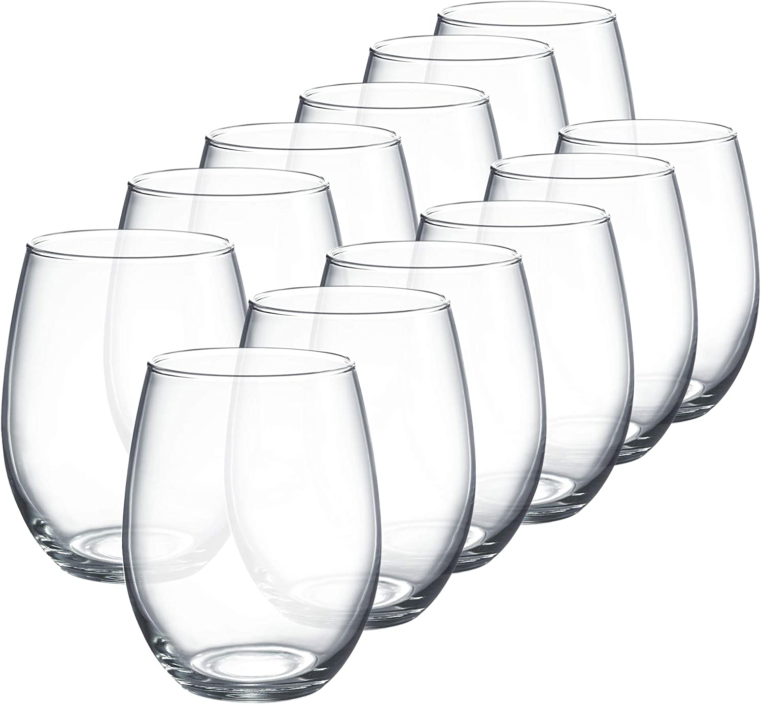 Luminarc Easy Clean Hypoallergenic Wine Glasses, Set Of 12
