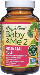 MegaFood Baby & Me Doctor Formulated Prenatal Vitamin, 60-Count