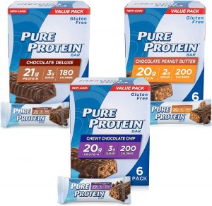 Pure Protein Healthy Support Variety Pack Meal Replacement Bars