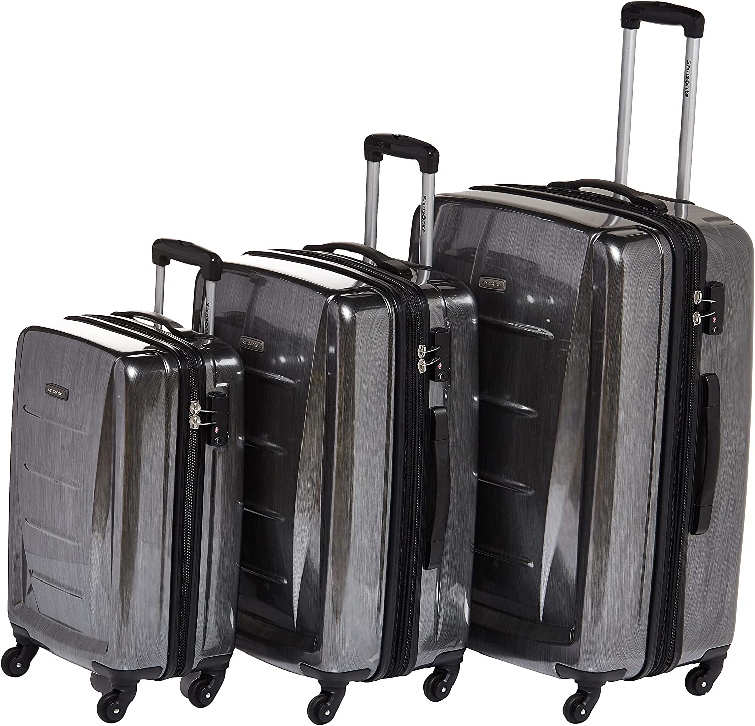 Samsonite Winfield 2 TSA Locks Hardshell Luggage Set, 3-Piece