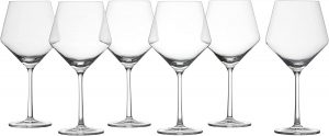 Schott Zwiesel Geometric German Wine Glasses, Set Of 6