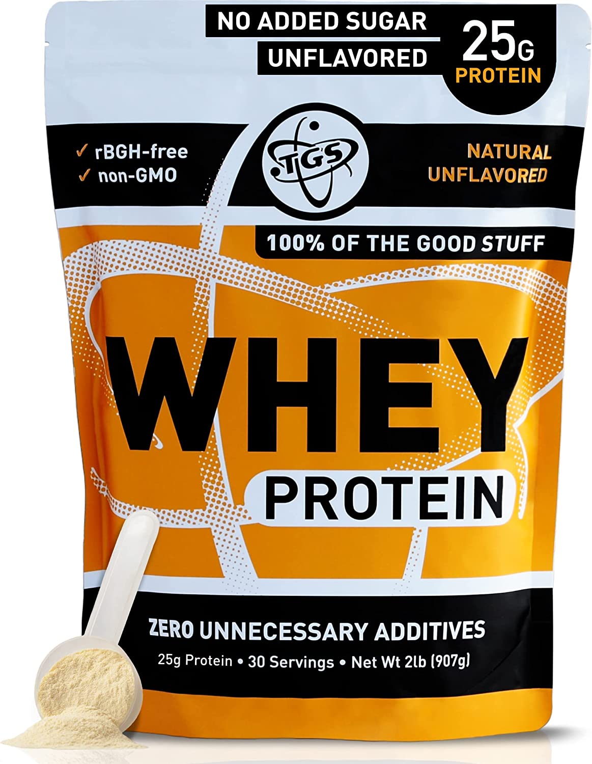 TGS Nutrition Zero Additive Whey Protein Concentrate