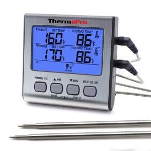 ThermoPro TP-17 High/Low Temperature Alarm Food Thermometer