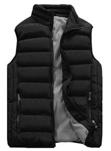 Vcansion Men’s Pocketed Outdoor Padded Down Vest