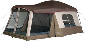 Wenzel Klondike Mesh Vents Family Tent, 8-Person